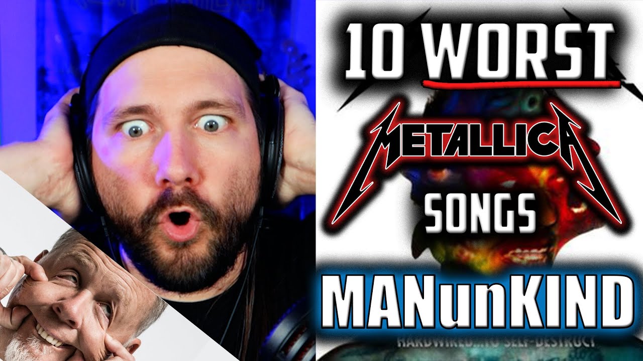ManUNkind - 10 Worst Metallica Songs Over 10 Days