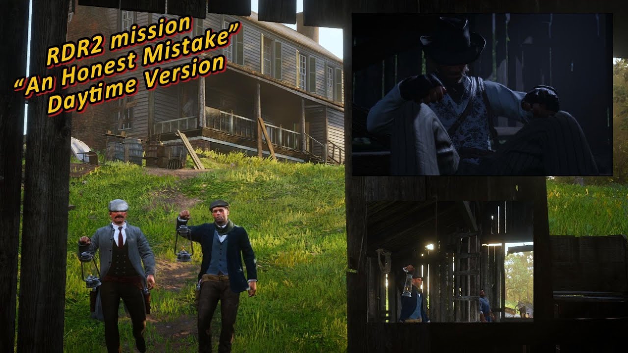 Честная ошибка — но средь бела дня | RDR2