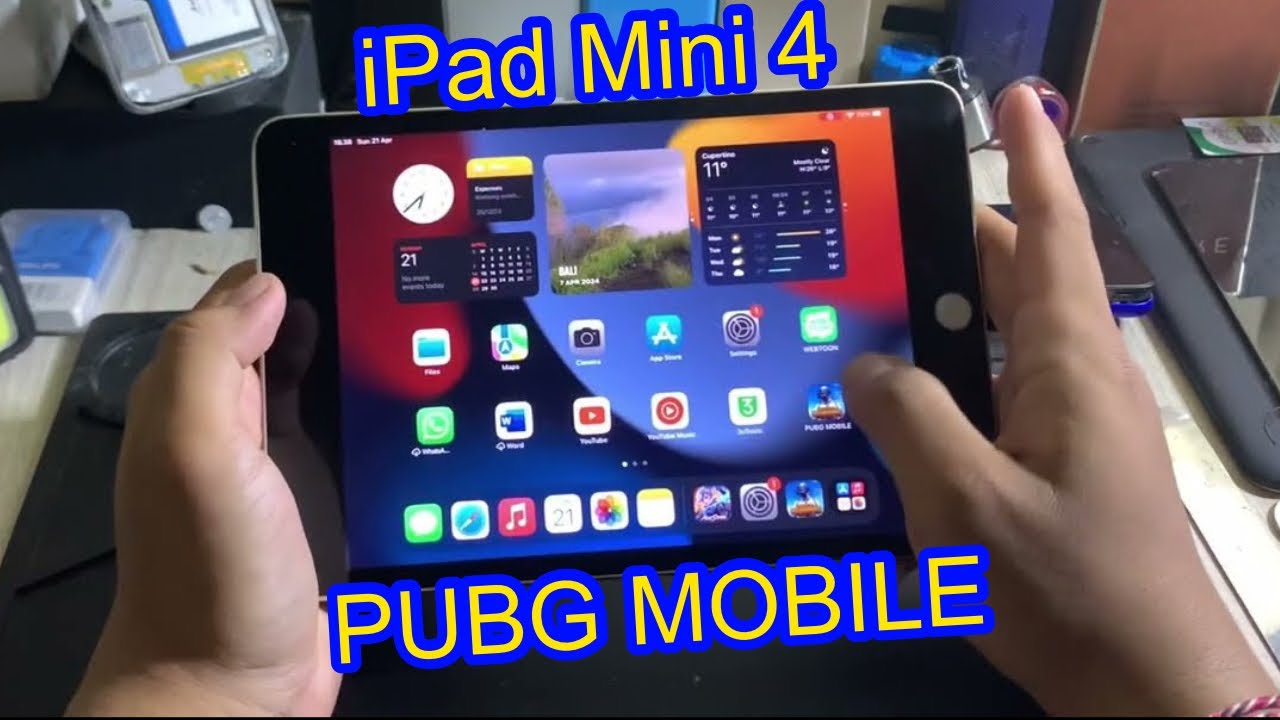 iPad Mini 4 PUBG Mobile Game Test in 2024. Smooth Medium Graphics.