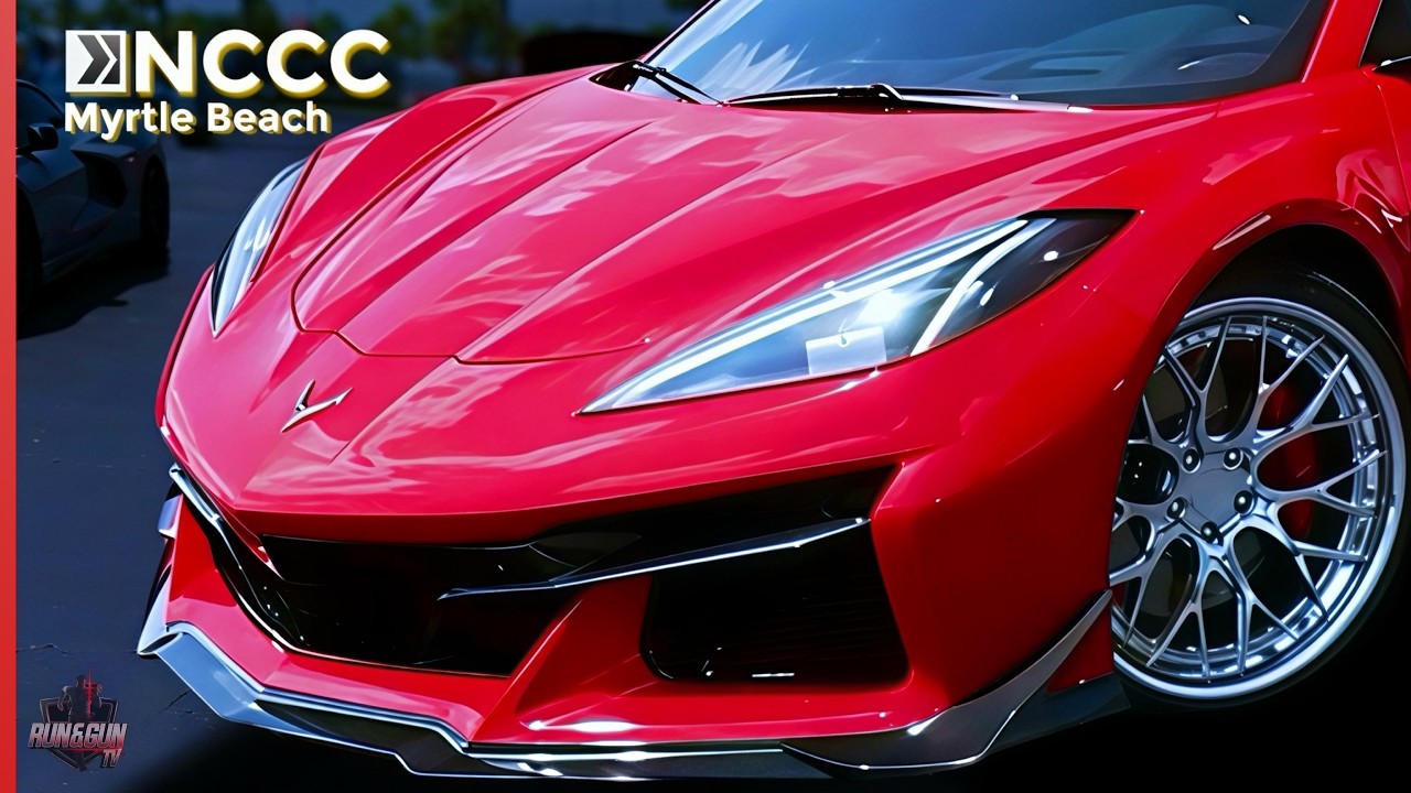 За кулисами выставки Corvette NCCC | Миртл-Бич, Южная Каролина