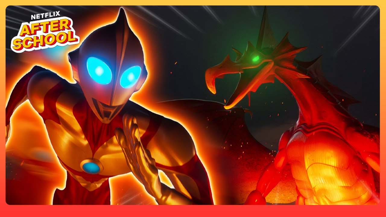 Gigantron's Game Day INVASION 🔥 Ultraman: Rising | Netflix Family