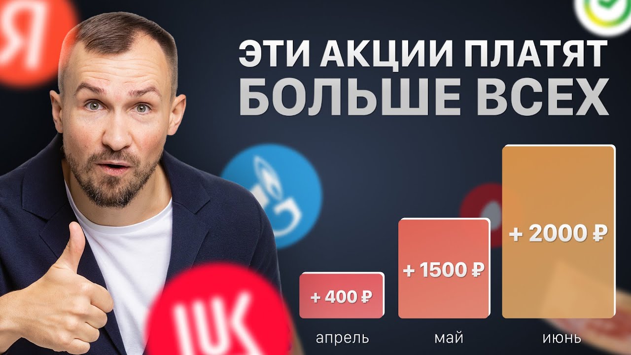 ТОП 10 Дивидендных Акций для Пассивного Дохода в 2025