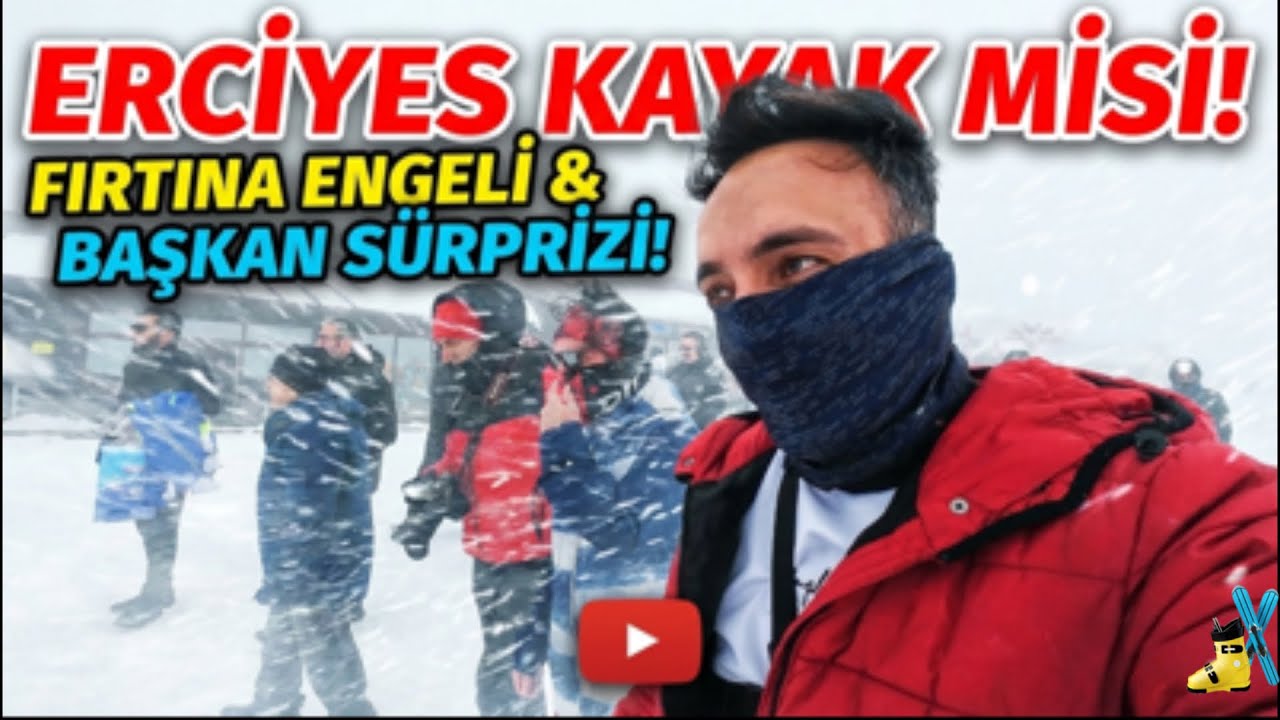 ERCİYES'TE KIYAMET KOPTU! ❄️ Pistler Kapandı, Belediye Başkanıyla Karşılaştık!
