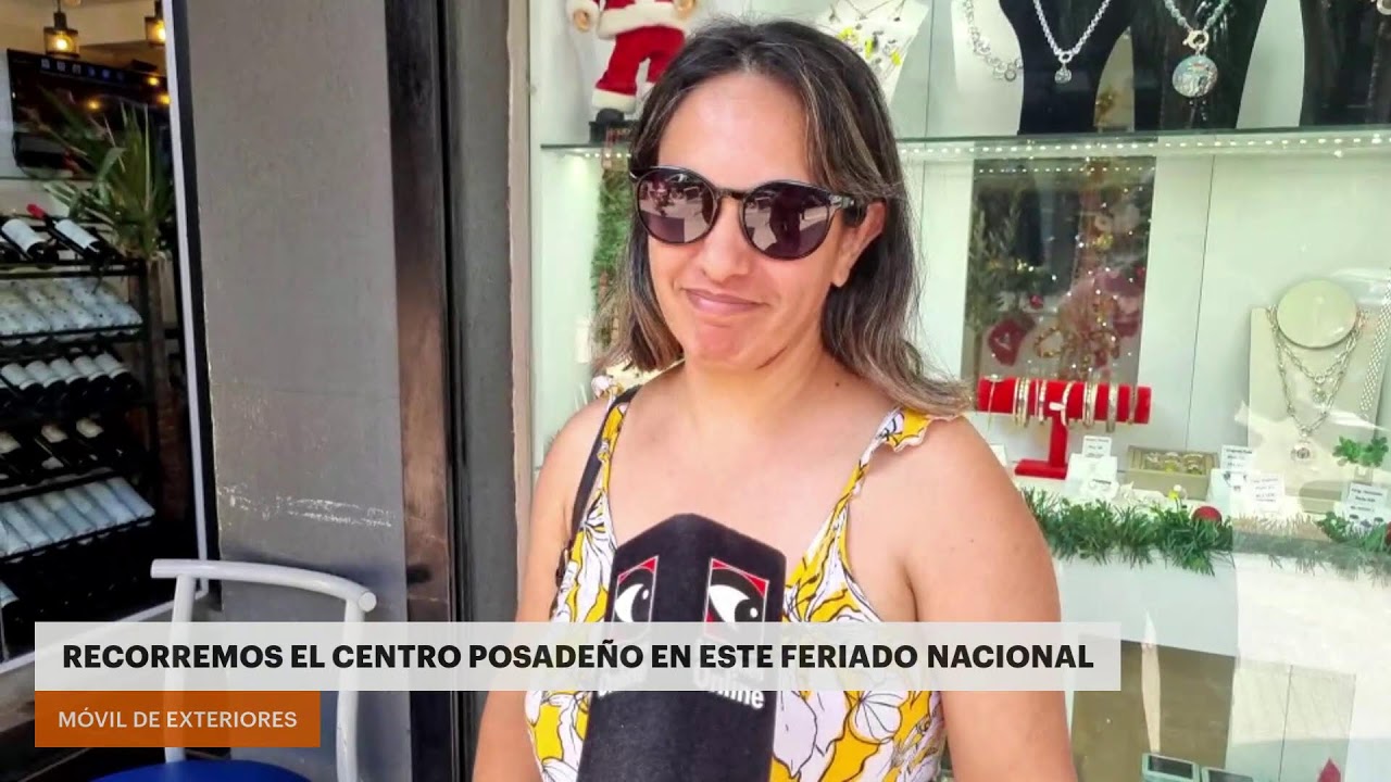 RECORREMOS EL CENTRO POSADE&Ntilde;O EN ESTE FERIADO&nbsp;NACIONAL