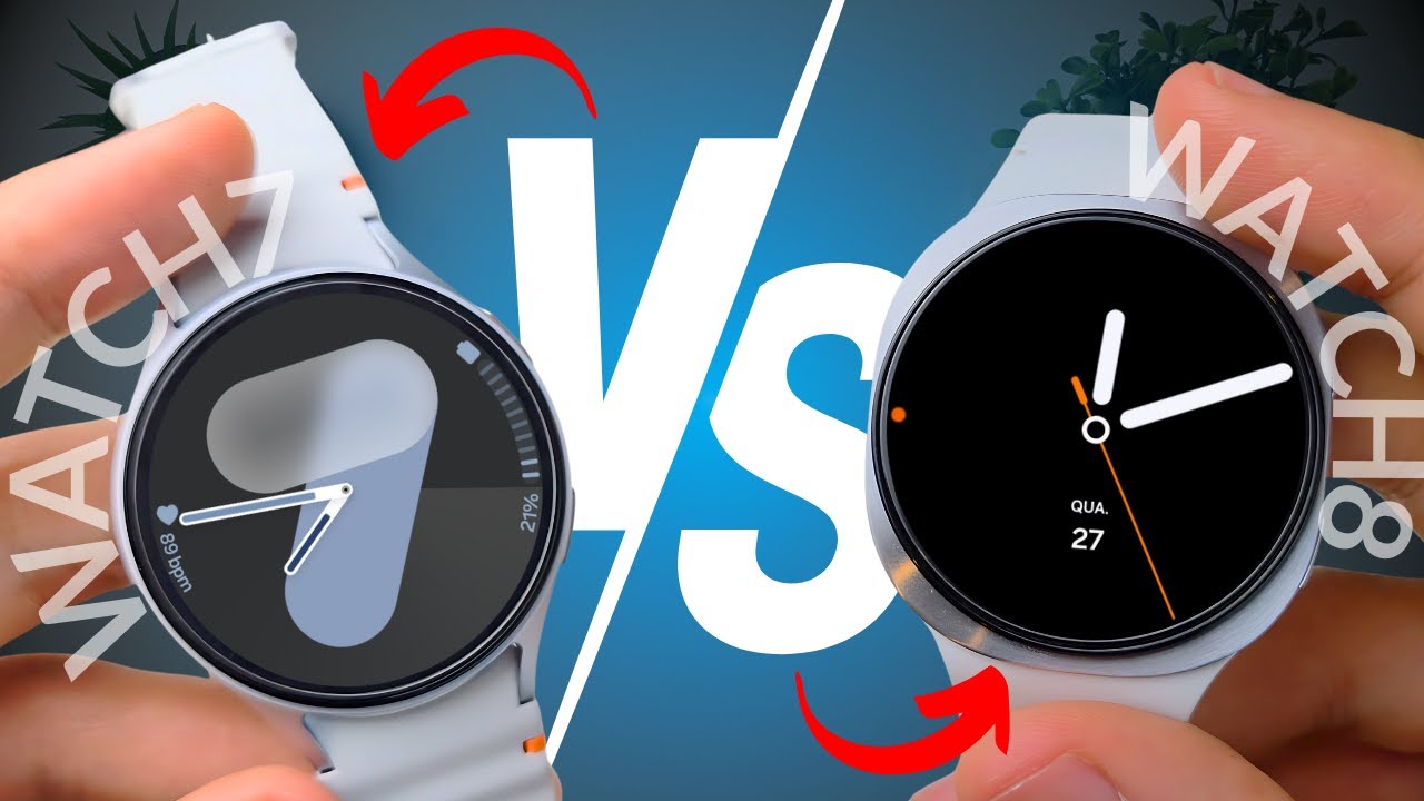 GALAXY WATCH 7 x GALAXY WATCH 8 | Analisando os dois aparelhos
