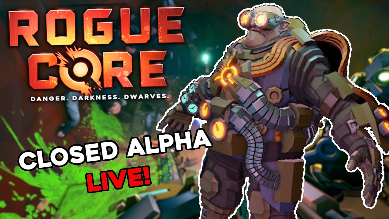 Deep Rock Galactic Rogue Core Closed Alpha