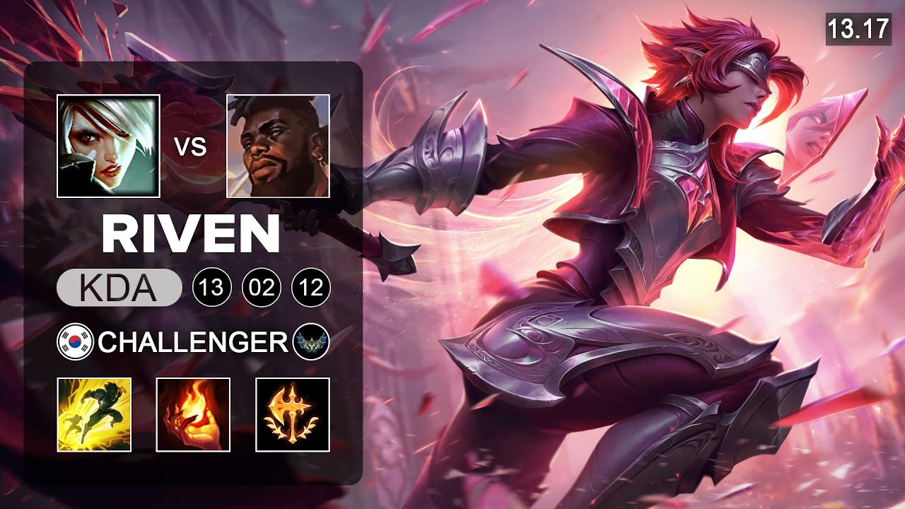Azhy Riven vs K'sante Top - KR Challenger - Patch 13.17 Season 13