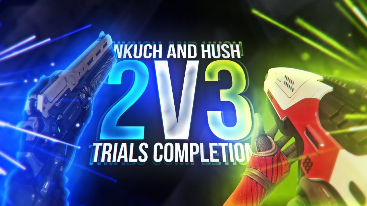 Destiny: nKuch & Hush 2v3 Безупречное прохождение испытаний!