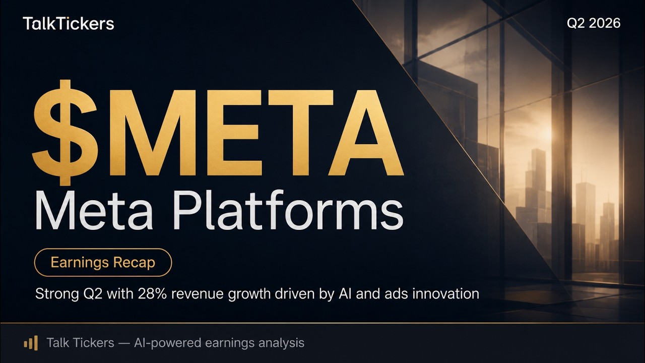 Meta Q2 2026 Earnings: AI Innovations & Business Growth Unveiled