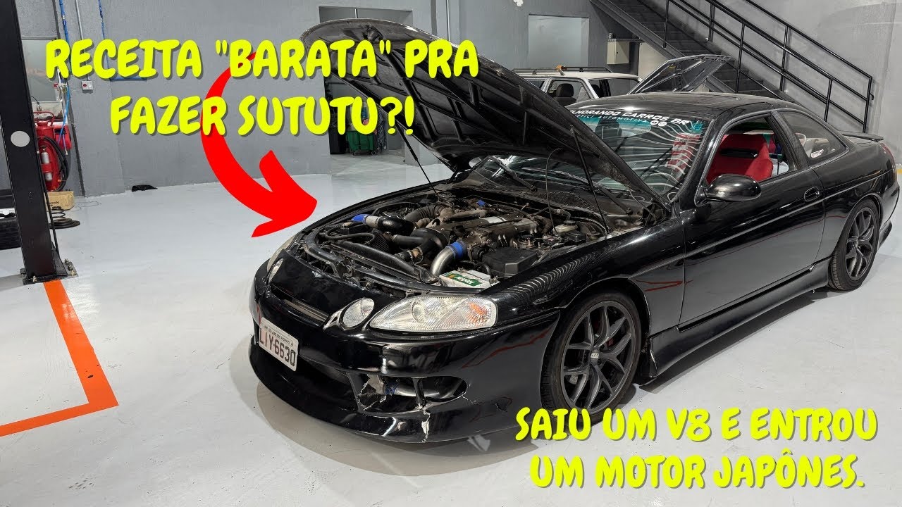 TIROU O V8 E COLOCOU UM 1JZ? UMA RECEITA 