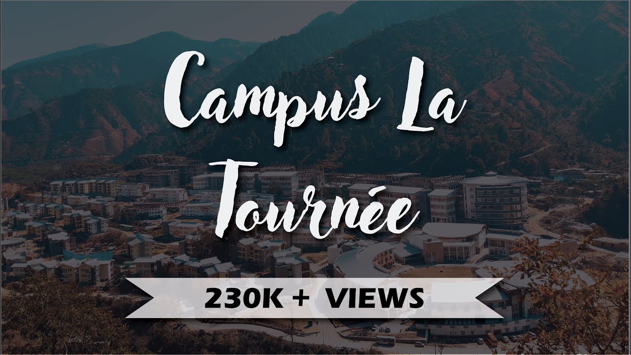 IIT Mandi Campus la Tourn&eacute;e | Drone and time lapse compilation | Perception