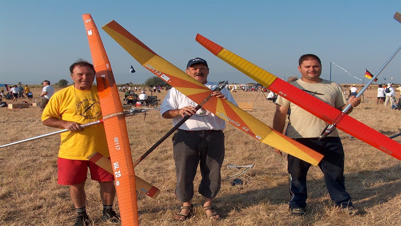FAI European Championship for free flight model aircraft, Bulgaria, 2008