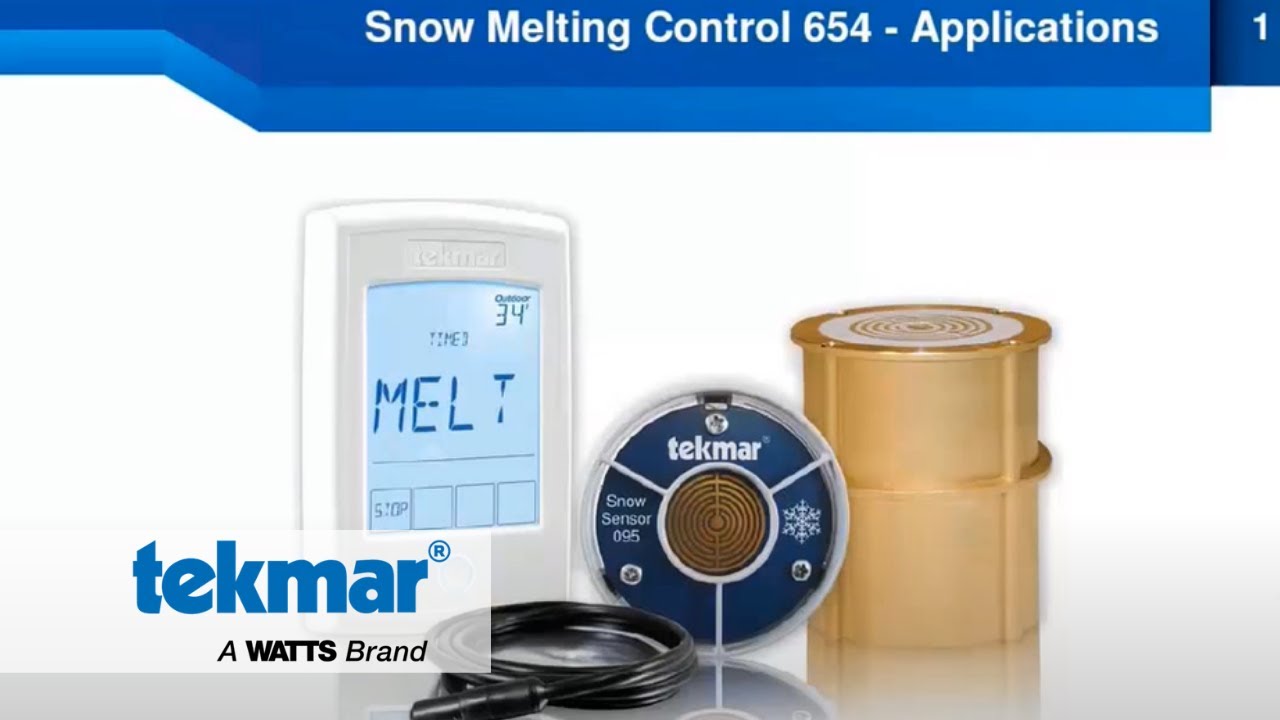 Segment 4  Snow Melting Control 654   Applications