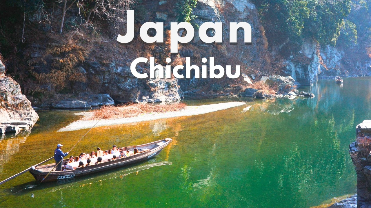 Walking Through Chichibu, Japan 🇯🇵 | River Boat Ride & Winter Icicles