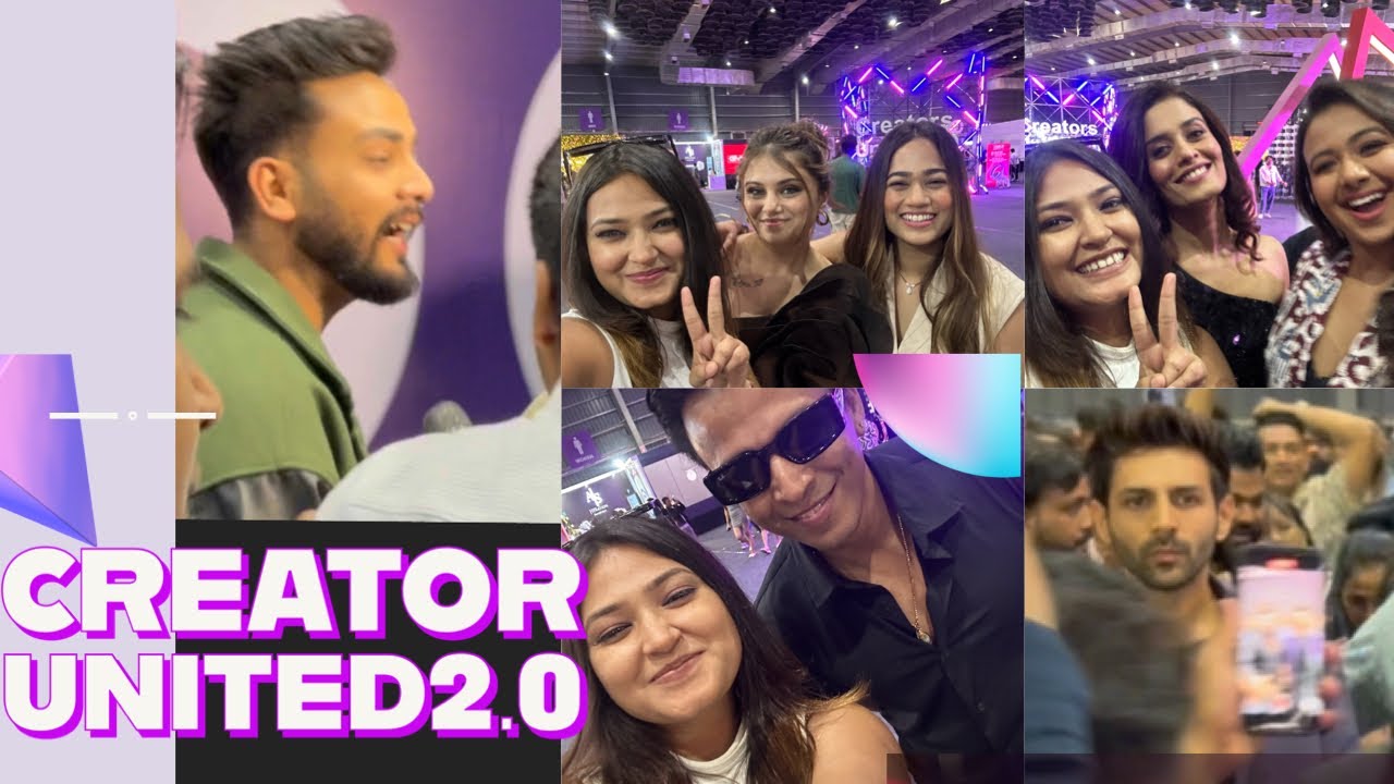 CREATORS UNITED2.0 | MEET&GREAT | ELVISH YADAV | KARTIK ARYAN 