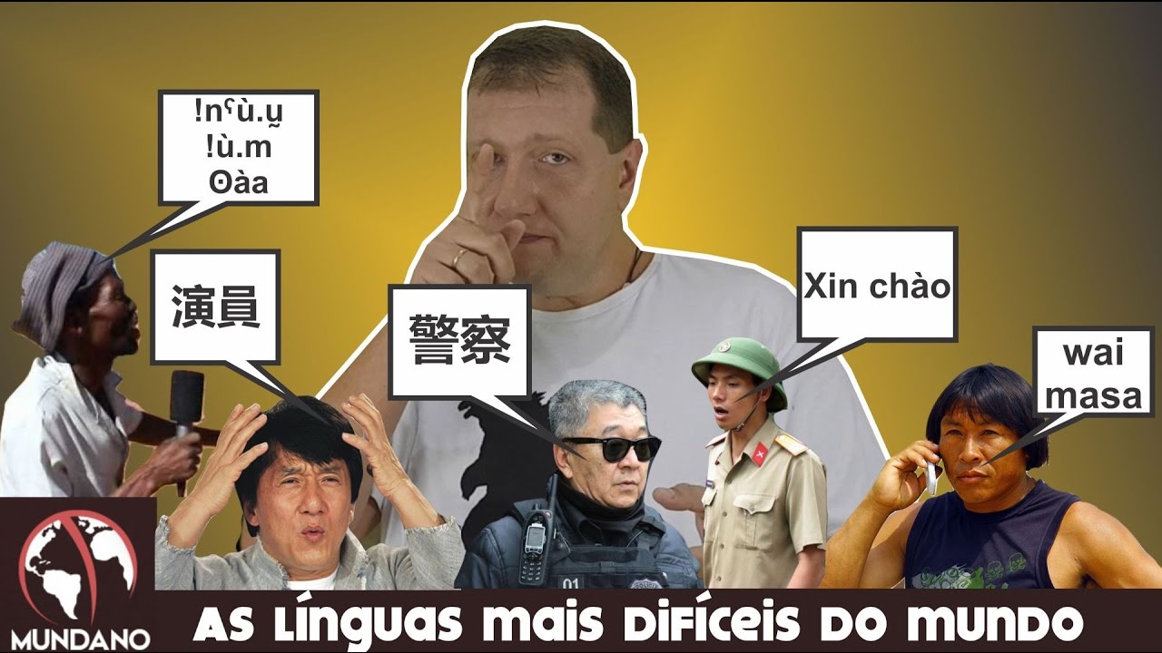 As línguas mais difíceis do mundo