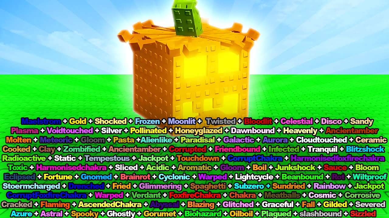 I Grew EVERY MUTATION on GREAT PUMPKIN in Grow A Garden