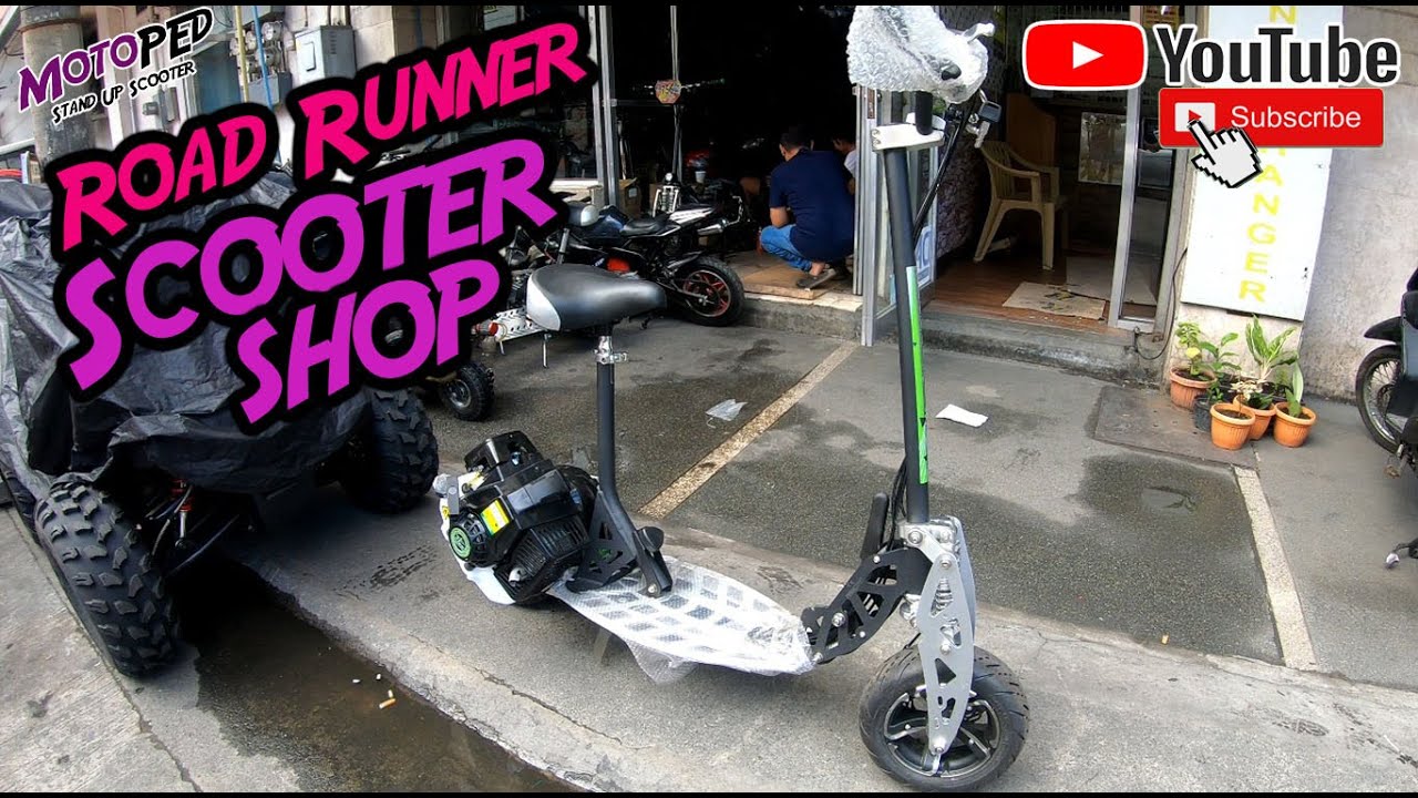 MotoPed Road Runner Scooter Shop