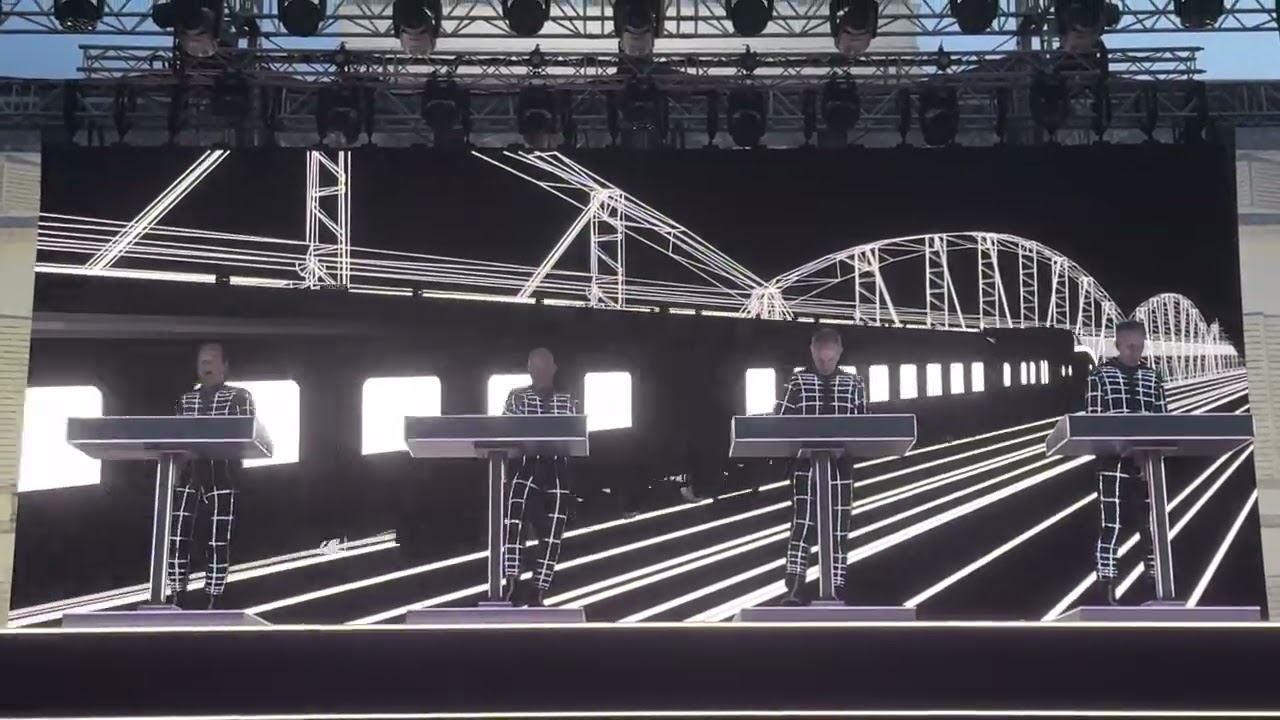 Kraftwerk - Trans Europa Express - Metal on Metal - Abzug Live at Royal Park Soestdijk 2025