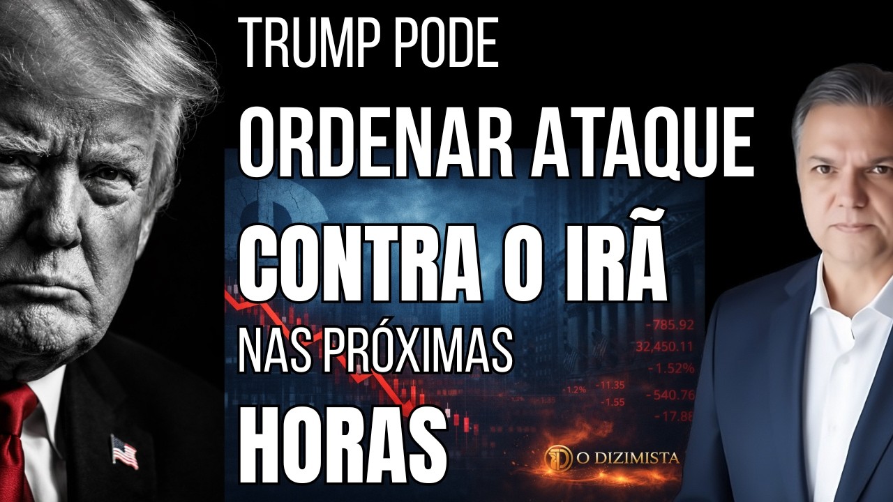 TRUMP ESTÁ PRESTES A ATACAR O IRÃ? O RISCO QUE PODE INCENDIAR O MUNDO