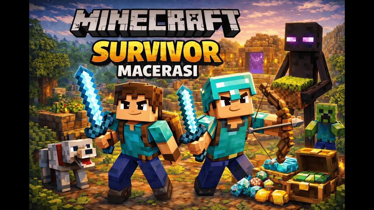 Mınecraft Survivor Macerası Part 3