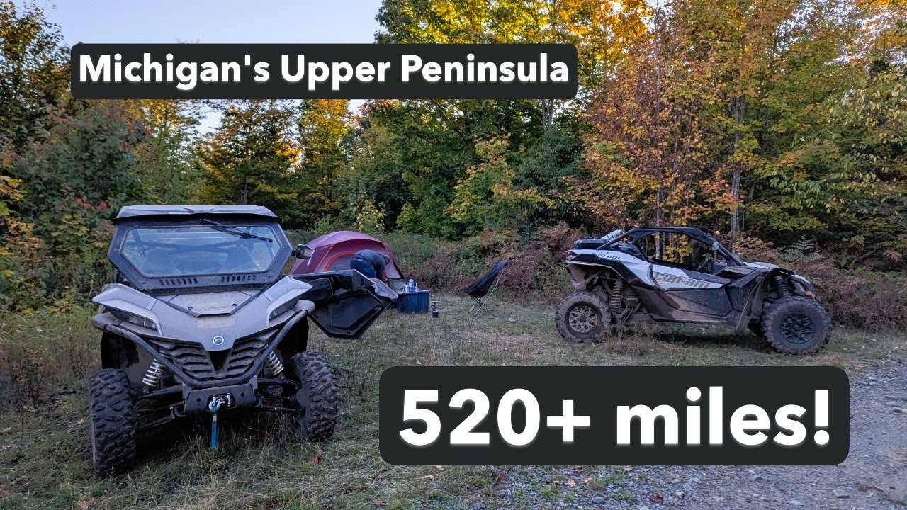 We Rode 520+ Miles Across Michigan’s Upper Peninsula in Our SXS!