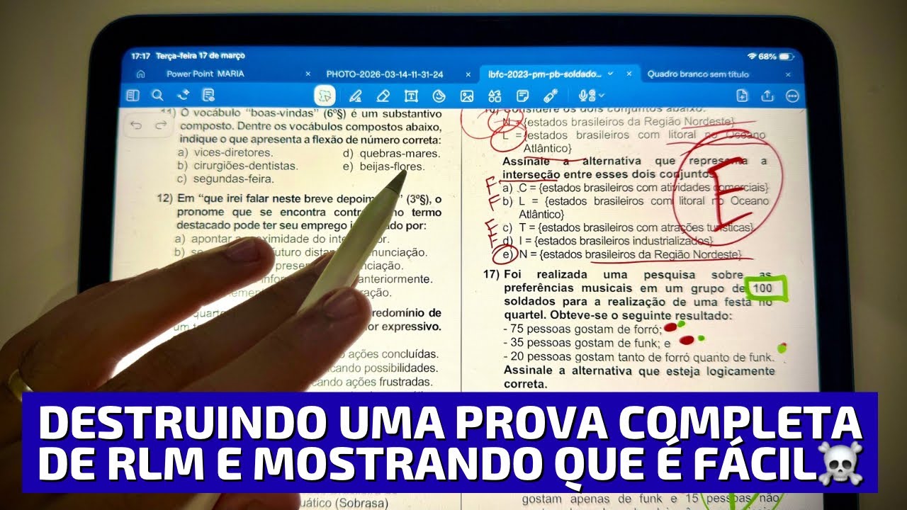 A MELHOR AULA DE RLM DO YOUTUBE