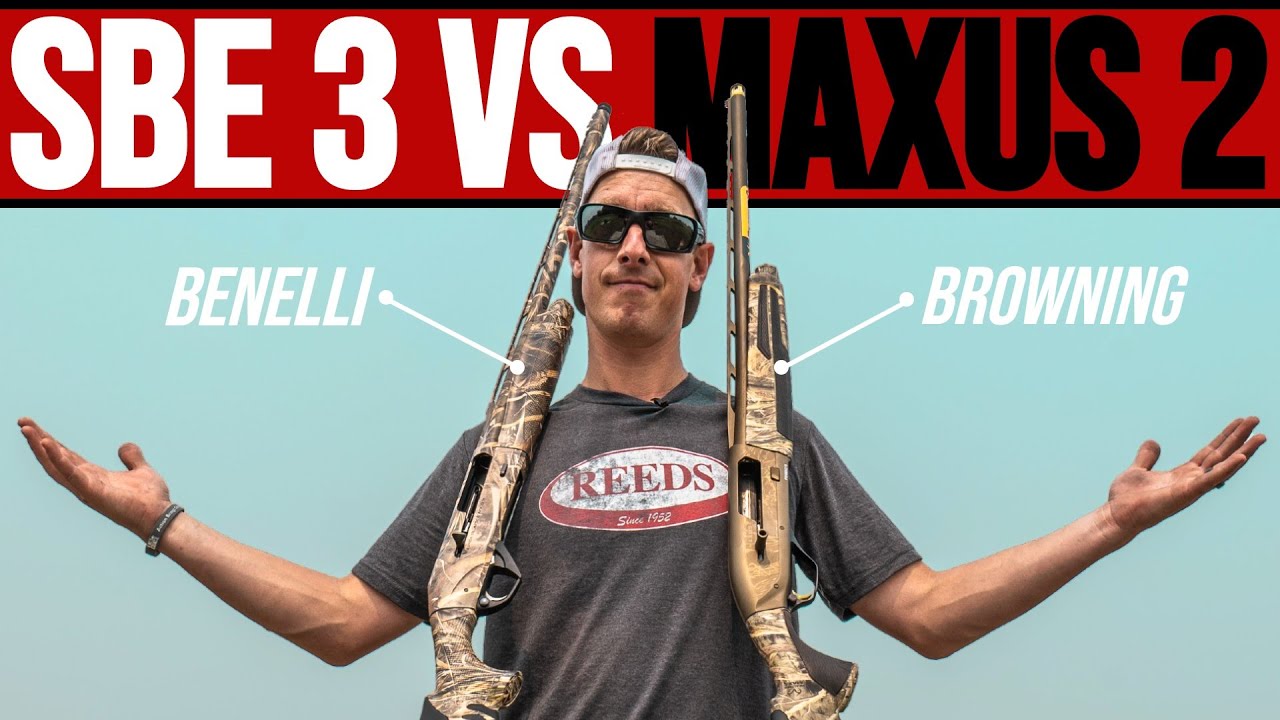 Benelli Super Black Eagle 3 против Browning Maxus 2 | Разборки дробовиков