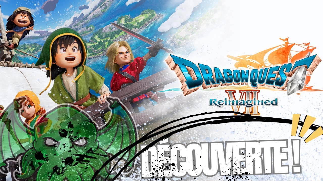 🔥J'ai testé Dragon Quest 7 Reimagined, ON DÉCOUVRE CE MONDE MAGNIFIQUE !