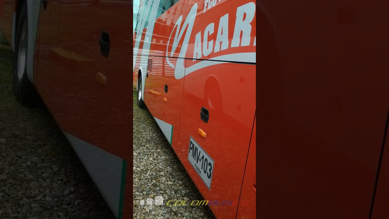 Nuevo Marcopolo Paradiso 1200 New G7 con chasis VOLVO para Flota La Macarena