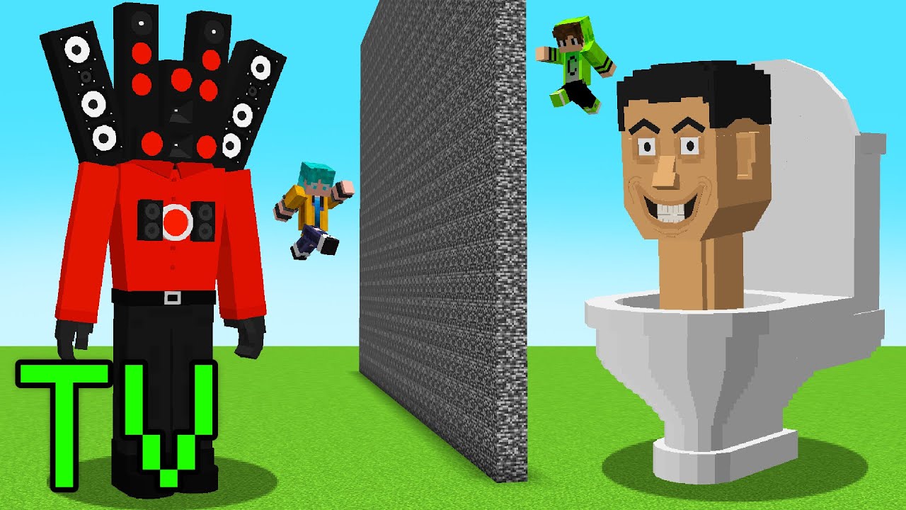 SKIBIDI TOILET BOSS VS SPEAKMAN TITAN na BATALHA DE MOBS