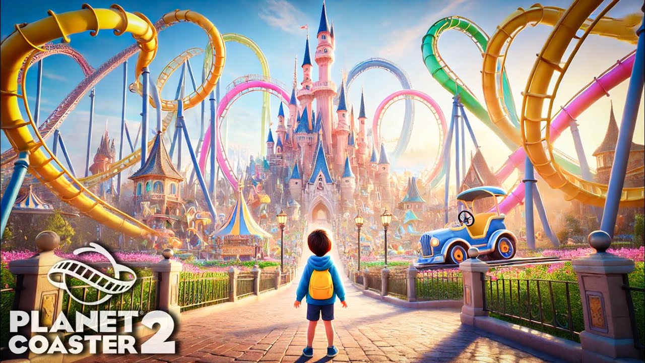 Planet Coaster 2 Relaxing Longplay: Building the DREAM PARK... | Stress Relief & Fall Asleep