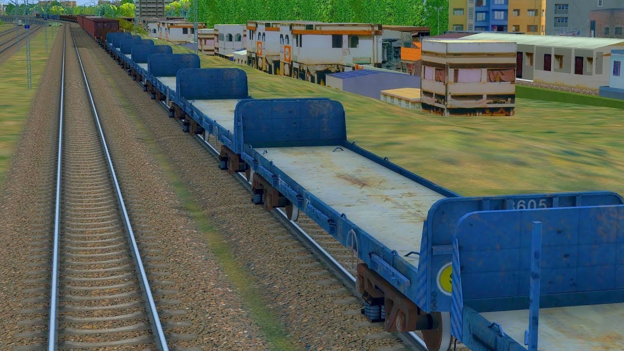 India Longest freight Train | Super HD quality in INDIAN TRAIN SIMULATOR