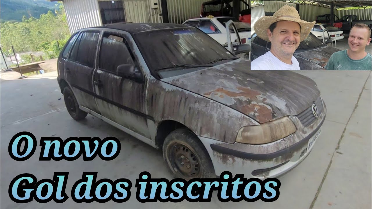 Início dos trabalhos no Gol g3 do leilão,  será que é bom?