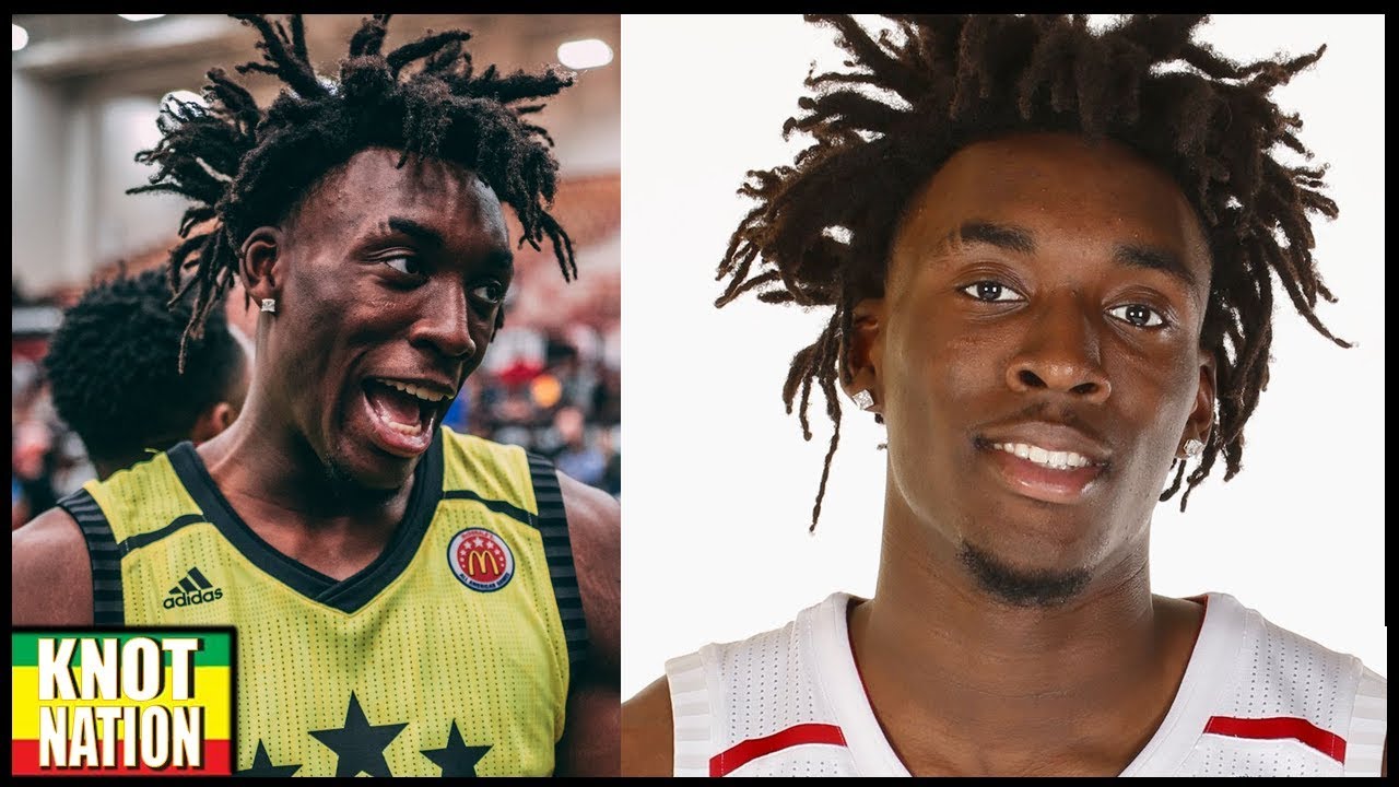 Nassir Little's Dreadlocks FREEFORM BABY LOCS