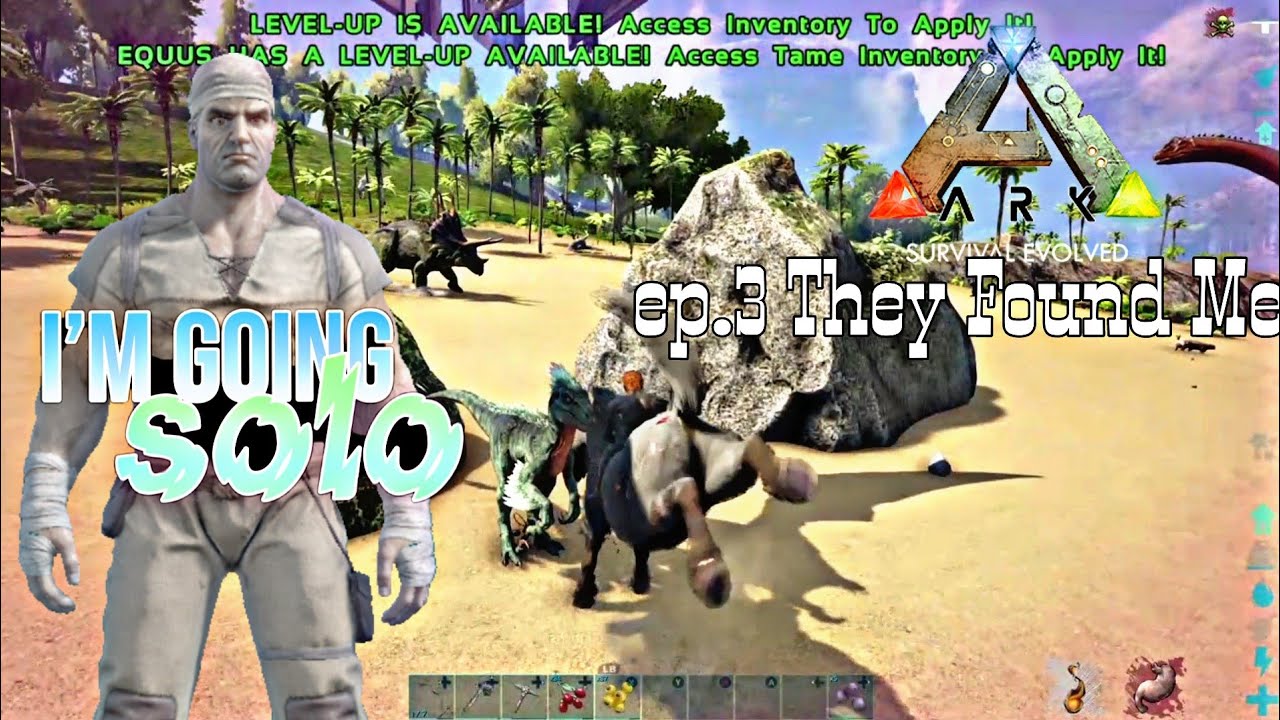 Solo Ark The Center ep.3 They Found Me