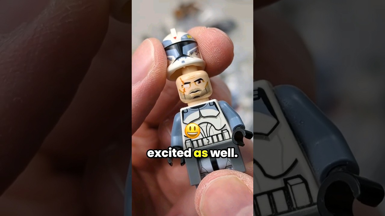 I'm Happy to Get a Cracked LEGO Commander Wolffe! 😃 