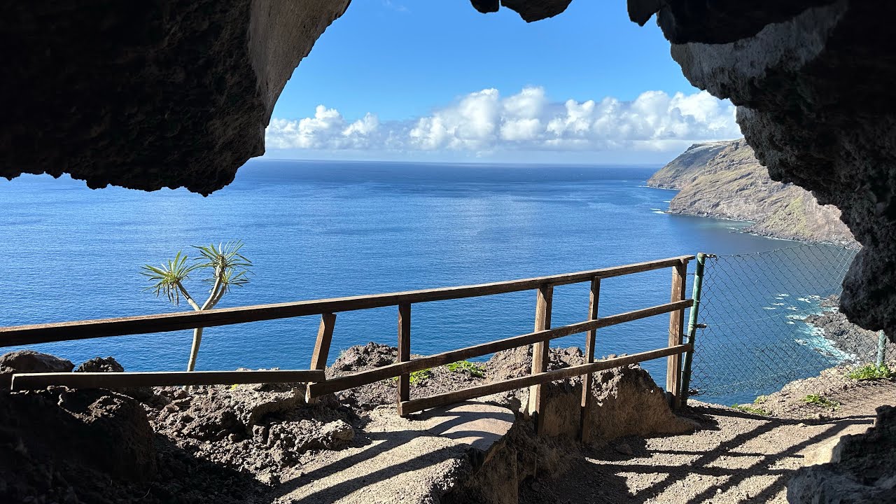 Playa de la Veta La Palma dieser Abstieg ist wirklich heftig