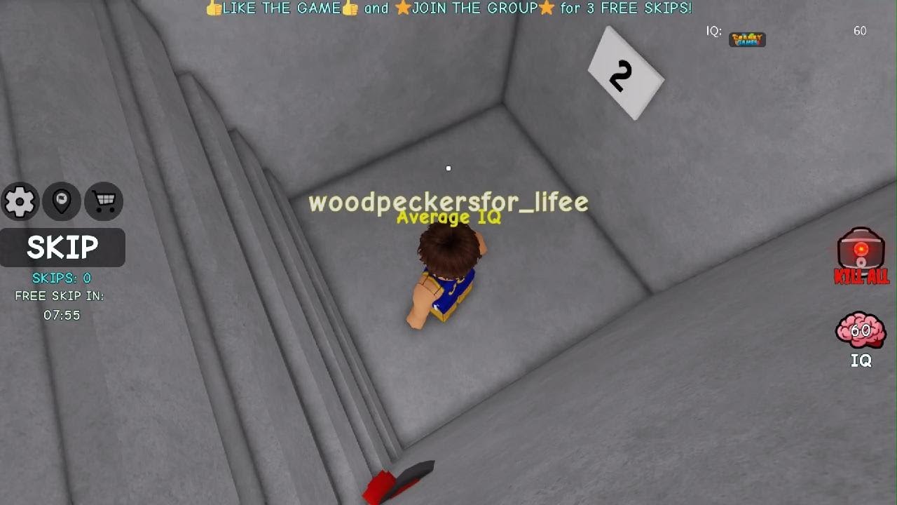 Gaining IQ In Roblox!(part 2)