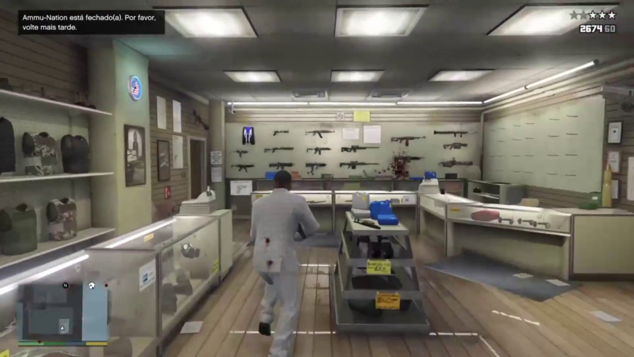 GTA 5 - Five Star Police Escape + Ammu Nation Assault (HARDCORE)