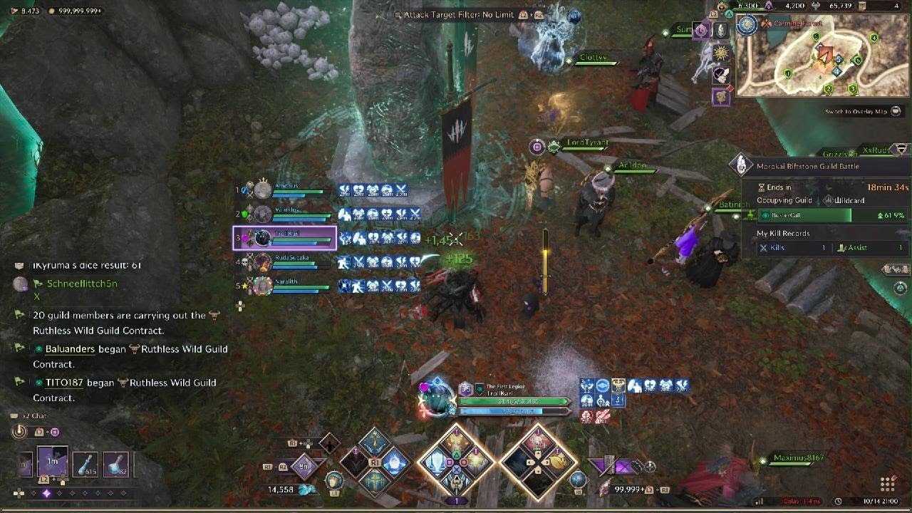 Throne And Liberty GvG Riftston ( Busters vs Wildcard )