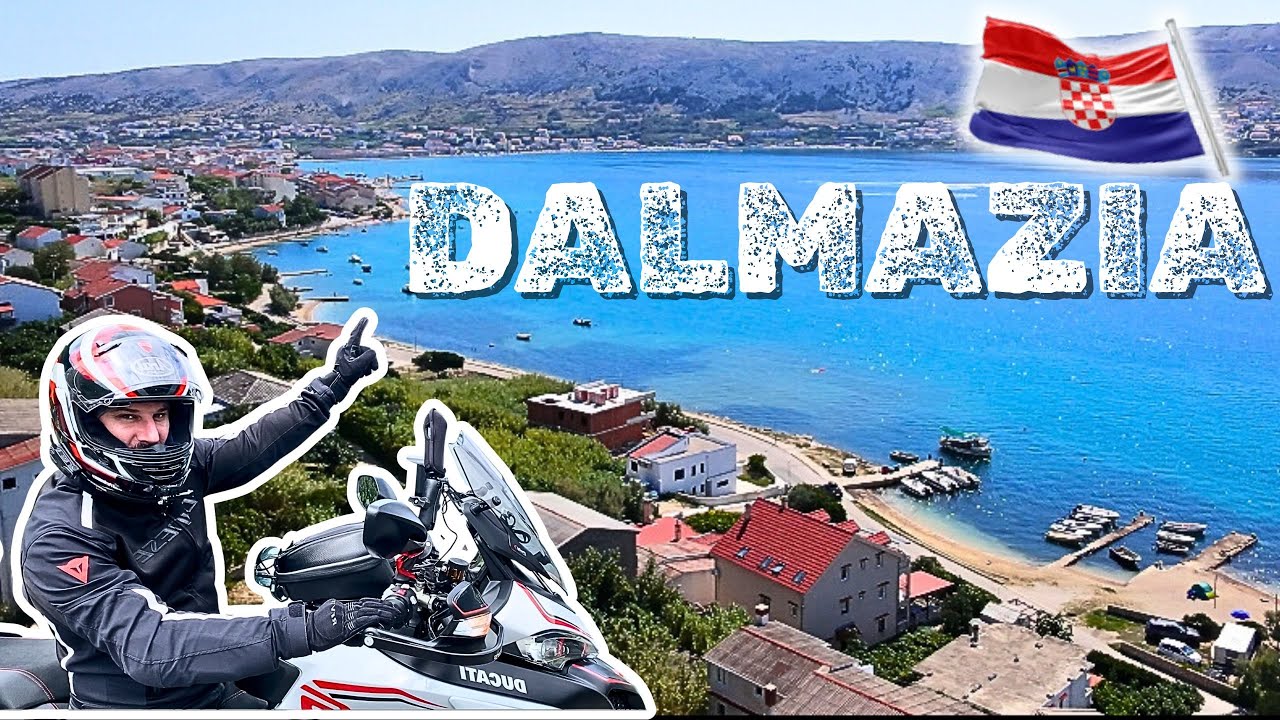 LUNGO LA COSTA CROATA: ISOLA DI PAG E ZARA 🇭🇷 | Croazia in moto