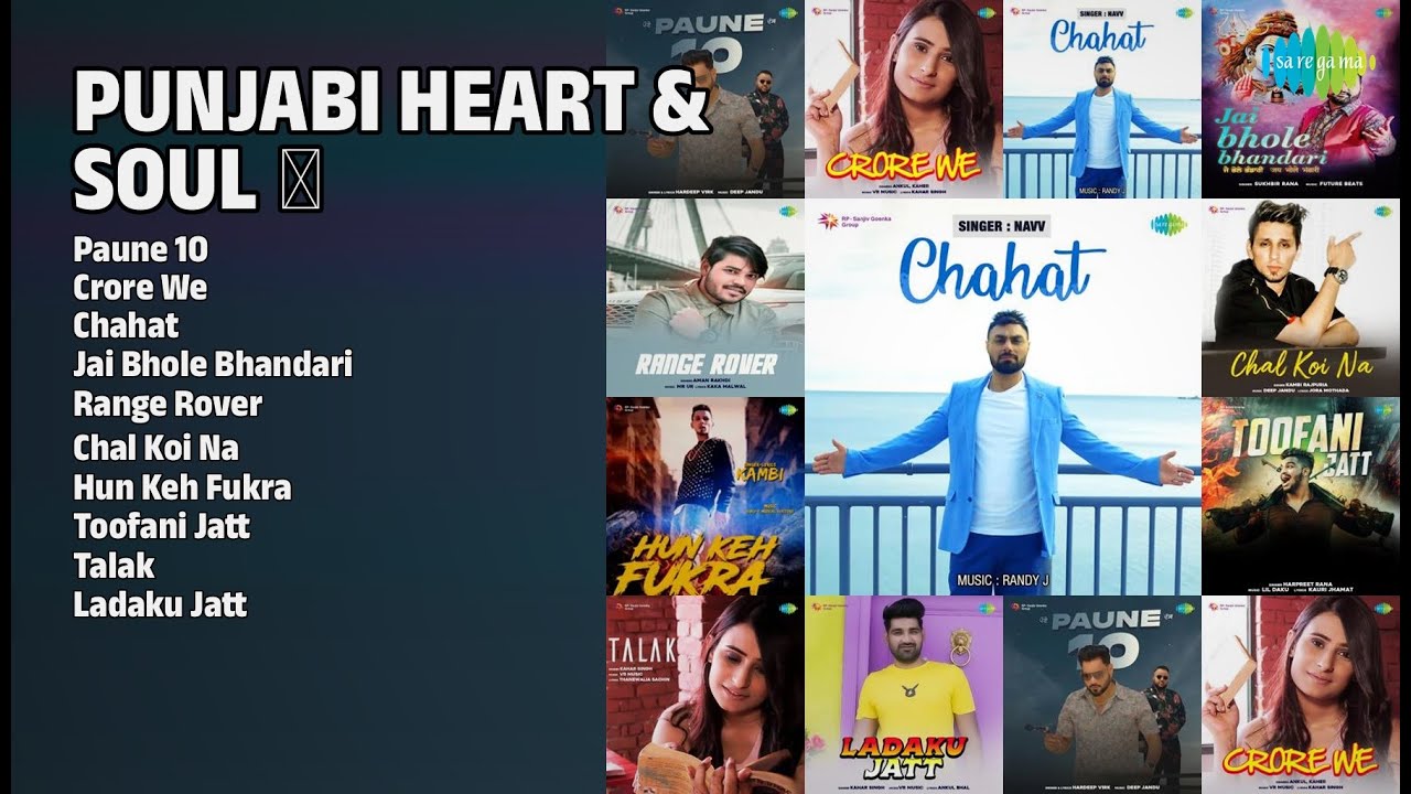 ਦਿਲ ਨੂੰ ਛੂਹਣ ਵਾਲੇ ਗੀਤ ✨ | Hardeep Virk Songs | Paune 10 | Crore We | Chahat