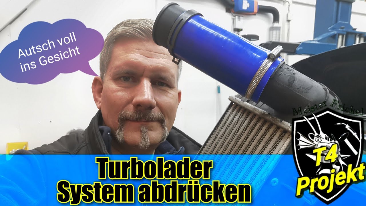 Turbolader System Abdr&uuml;cken T4