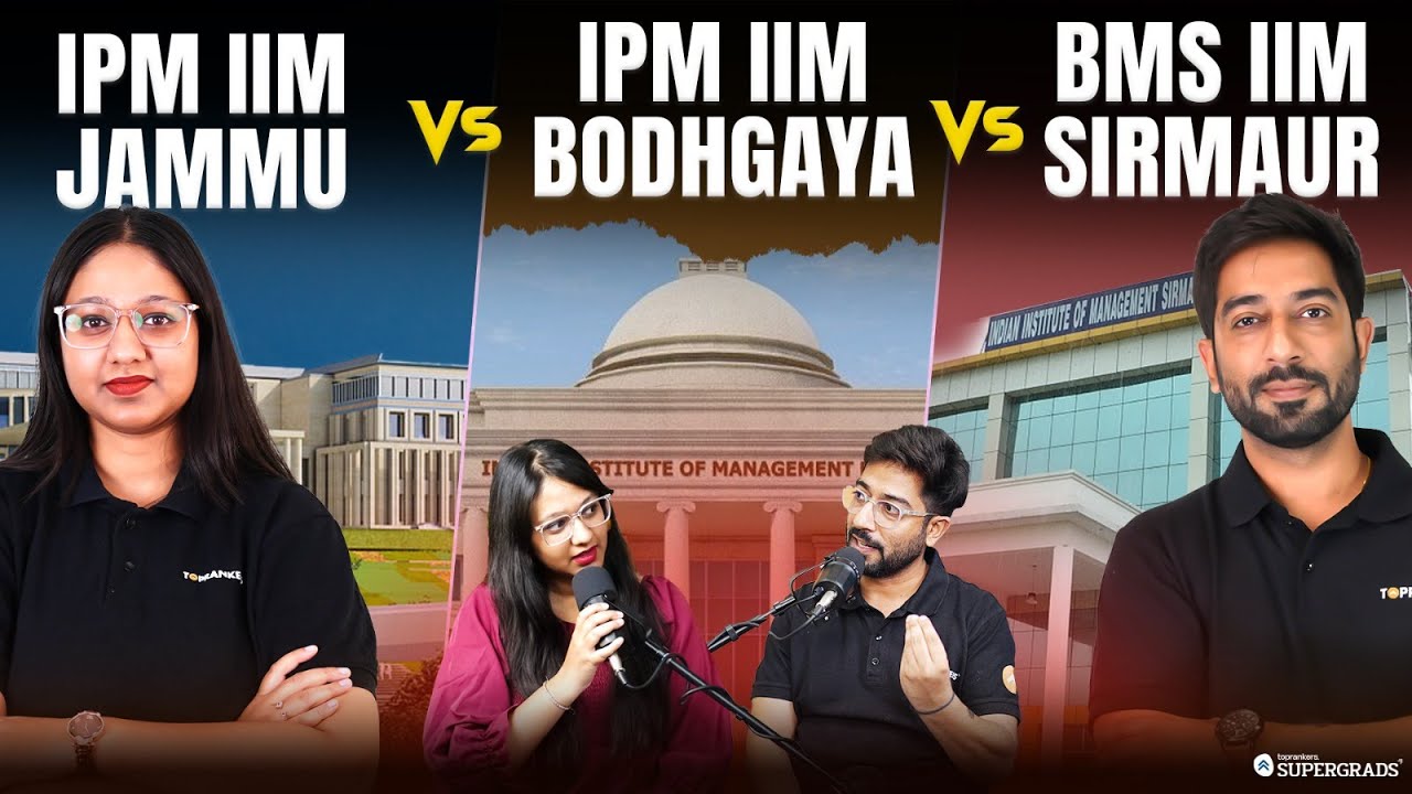 IIM Jammu IPM vs IIM Bodhgaya IPM vs IIM Sirmaur BMS: Which Is Best Program for You? 🤔| Podcast 🎙️