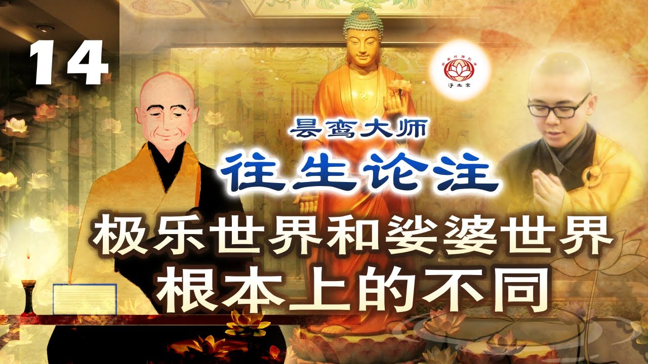 《往生论注》讲要 (第14集) 极乐世界和娑婆世界根本上的不同 | 净本法师 主讲