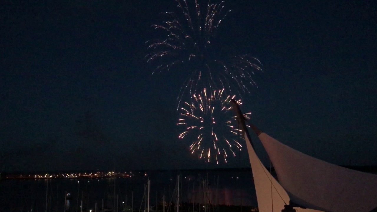 Feuerwerk Sprottentage Eckernförde 2017