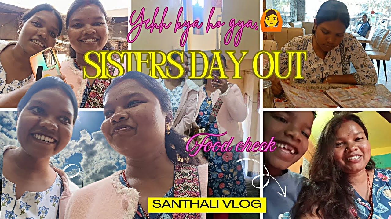 DAY OUT WITH MY LITTLE SISTER🙆💖||Deepali Hansda||