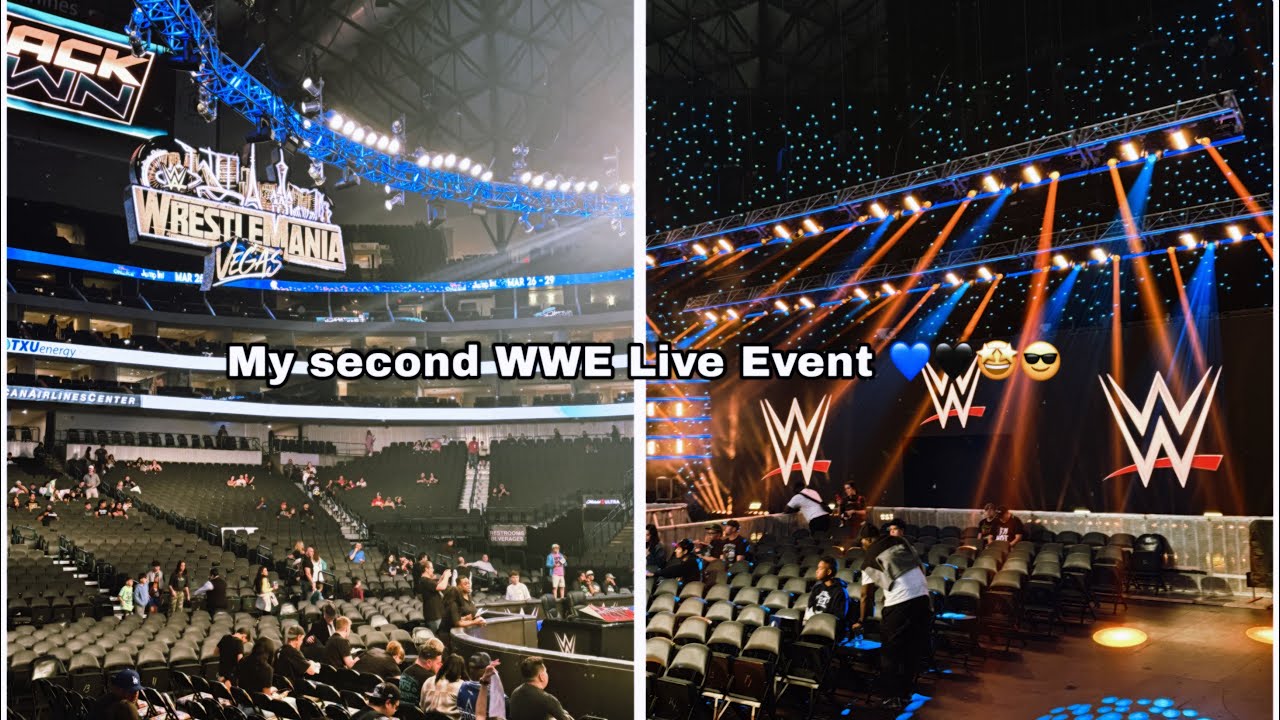 Going To My Second WWE Live Event | Friday Night SmackDown 