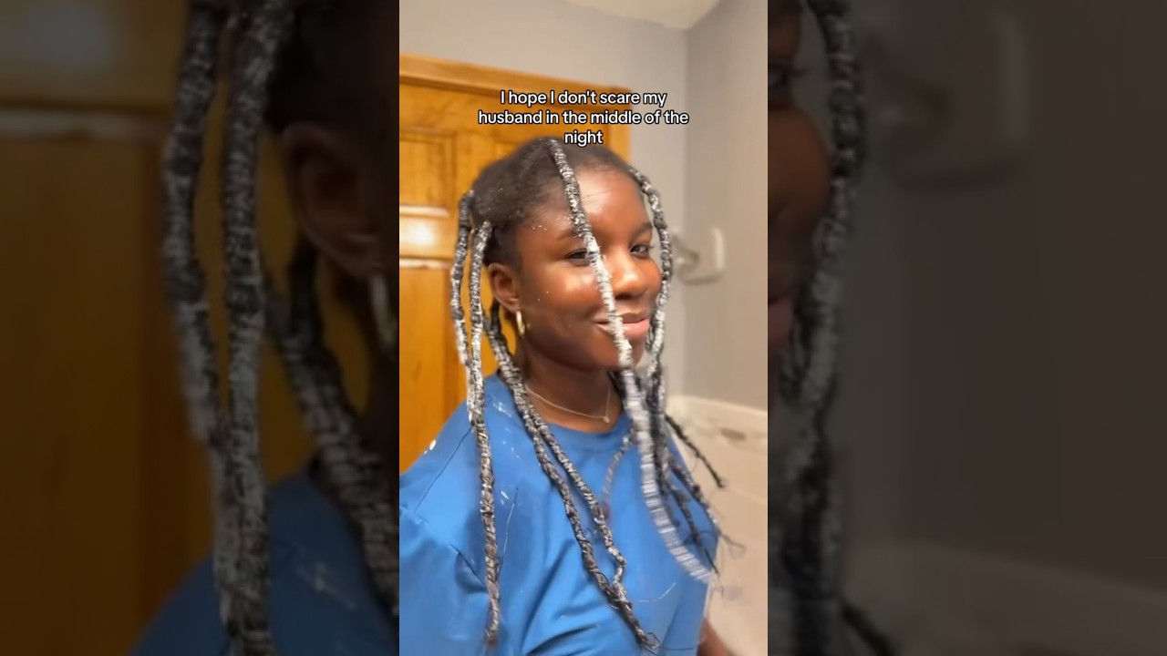 This is why I prefer African Threading to Blow dryers 🥰 